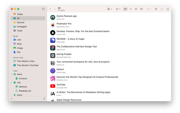 Anybox 書籤管理 App，不再受限於瀏覽器本身的同步功能